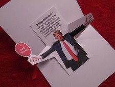 Donald Trump Birthday Card Funny Birthday Card Fan Art Happy Bday Gift President picture
