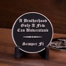 Marine Brotherhood Challenge Coin - A Brotherhood Only A Few Can Understand  picture