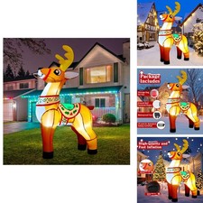 GOOSH 6 FT Christmas Reindeer Inflatable with Built-in LEDs picture