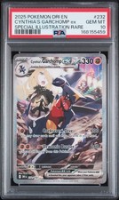 Pokémon TCG - Cynthia’s Garchomp EX 232/182 - Destined Rivals - SIR - PSA 10 picture
