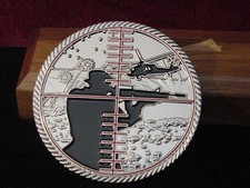 NSW Naval Special Warfare Desert Training Facility Billy Machen Challenge Coin. picture