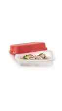 Tupperware SMALL Season Serve Jr Junior Marinade Container Keeper Red New picture