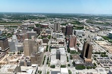Photo:Aerial View Houston Texas Downtown Skyline 2014 picture