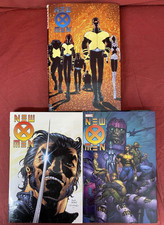 New X-Men Volume 1-3 HARDCOVER LOT MARVEL COMICS GRANT MORRISON FULL RUN picture