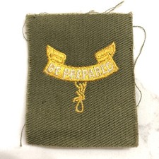Vintage 1946-54 Second Class Rank Patch Badge Boy Scouts BSA Khaki picture