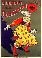 π Guignolet Cointreau Vintage Ad Poster 1930s - Oge - 24x36β picture