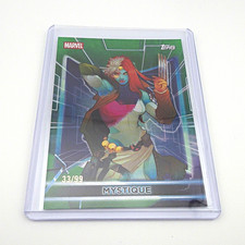 Topps 2026 Marvel X-Men Mystique #91 Serial #33/99 Non-Sport Trading Card picture