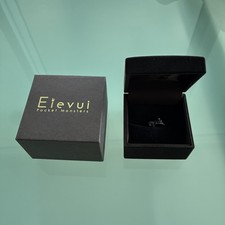 USED Pokemon Eievui Eevee Silver Ring US 6 5/8 size JPN 13 size Nintendo 2013 picture