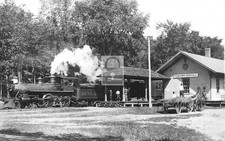 Railroad Train Station Depot Lebanon Springs New York NY - Reprint picture