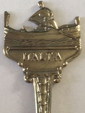 Malta Vintage Souvenir Spoon Collectible picture