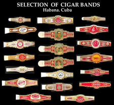 Vintage Cuban Cigar Bands Set-c. 1900-40s. Best Havana Collectibles picture
