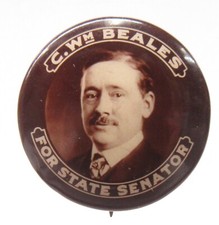 1917 C. WM. BEALES for Senator Pennsylvania 7/8