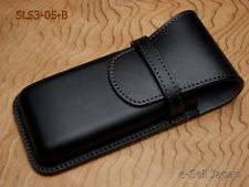 Pilot x SOMES Cowhide leather pen sheath for three pens / Black SLS5-01-B picture