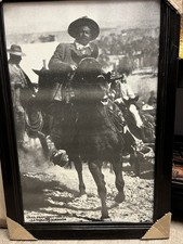 Mexican Revolution Railroad Prints & Rural Life Paintings Framed Mixed Media picture