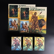 1995 FPG Joe Jusko Edgar Collection TARZAN S2 Base 60 Card Set x3 New +2 Promos picture