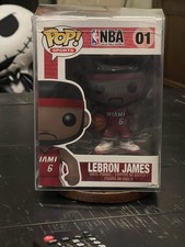 Funko Pop Sports: LeBron James #01 • Miami Heat NBA Series 1 • VAULTED • 2012 picture