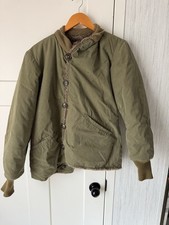 US WWII M-1943 Field Pile Jacket Fur Liner M42 WW2 Parka Uniform Size 38R-40R picture