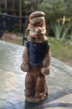 Rare Vtg 1940s KFS Popeye the Sailorman wooden Figurine Character 4.5