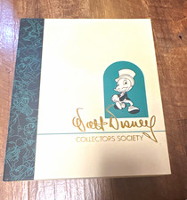Disney WDCS Charter Member Set Folder Sketches Magazines Pin 1993 Mickey picture