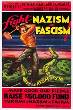 Vintage Anti-Fascism Poster 1940s 💎 Matte Print 16x24” picture