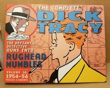 COMPLETE DICK TRACY VOL. 16 HARDCOVER HC CHESTER GOULD (DJ & CORNER WEAR) IDW picture