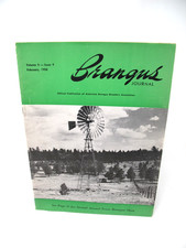 1958 Brangus Journal Magazine American Breeders Corralitos Beef Texas Sale picture