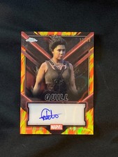 Nilly Cetin Auto 2025 Topps Chrome Human Torch Parallel /39 picture