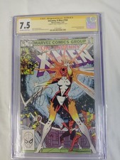UNCANNY X-MEN #164 CGC 7.5 SS Signed by Chris Claremont 1st Binary Marvel 1982 picture