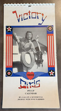 Victory Girls Pin-Up Calendar WWII Warbirds Airplanes 1944 1989 WW2 picture