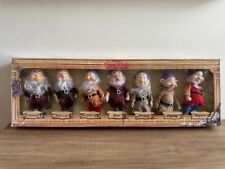 Vintage 7 Inch Disney Snow White and the Seven Dwarfs Bikin Express Boxed Set picture