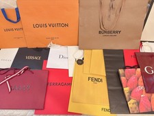 Fendi Daily Lifestyle Goods High Brand Only Paper Bag Small To Extra Large 30 Pi picture