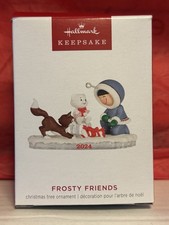 HALLMARK 2024 FROSTY FRIENDS SERIES ORNAMENT picture