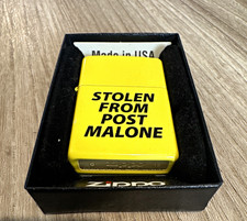 Rare Zippo Yellow Lighter 