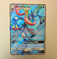 The Pokémon Company Pokémon TCG Greninja GX 120/131 Forbidden Light Holo 230HP picture