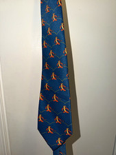 Exquisite Apparel Disney Winnie the Pooh Tigger Blue Neck Tie Adult Men picture