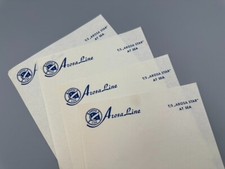 1958 SS AROSA STAR Miami Cruise Ship Cuba STEAMER Stationery picture