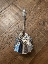 California 1849 Souvenir Sterling Bon Bon Spoon Gold Miner Grizzly Bear Mono picture