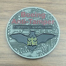 Boeing Anti-Tamper Engineering Center 2019 DoD Conference Challenge Coin picture