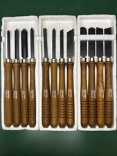 Vintage Craftsman Wood Turning Lathe 12 Piece Knife Set picture