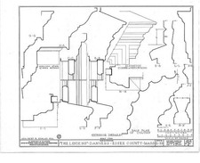 Danvers Massachusetts 1700s The Lindens HABS exterior details house plans picture