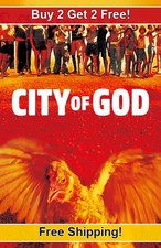 City of God 2002-01 11x17 Movie TV Show Poster Buy 2 Get 2 Free  picture