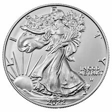 2022 - 1 OZ. ***IN STOCK*** AMERICAN SILVER EAGLE COIN - NOW SHIPPING DAILY..... picture
