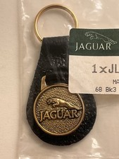 Original Vintage 1980s Jaguar Keyring by Manhattan Windsor Made in England  picture