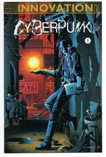 Cyberpunk #1 | Innovation Comics 1989 | NM/NM- Signed by Darryl Banks NO COA picture