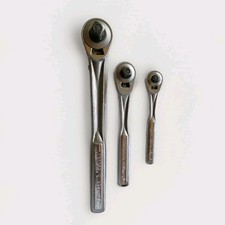 Vintage Craftsman V Series Ratchet Set 1/4 3/8 1/2 Drive Matching Set USA  picture