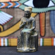 Egyptian Artifacts A Rare Authentic Pharaonic Statue Egyptian Phataoh Khufu BC picture