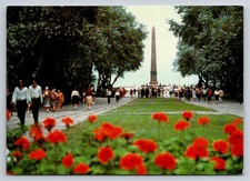 Odessa USSR Monument to Unknown Sailor Vintage Intourist Postcard picture