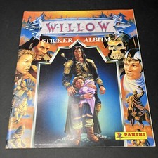 1988 PANINI, WILLOW, STICKER ALBUM BOOK New Never Used picture