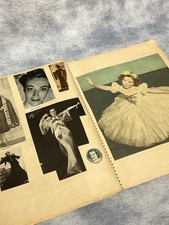 HOLLYWOOD STAR SCRAPBOOK Garbo Lamaar Colbert Temple Hepburn Stanwyck Crawford picture
