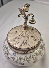 K&A Krautheim Selb Bavaria Germany Porcelin Musical Powder Dresser Jar - WORKS picture
